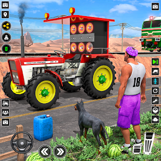 Tractor Driving Farming Games apk