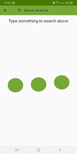Global Mailer (News App) Screen 3