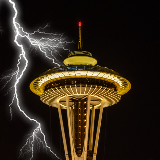 Thunderstorm Seattle - LWP