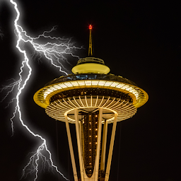 آئیکن کی تصویر Thunderstorm Seattle - LWP