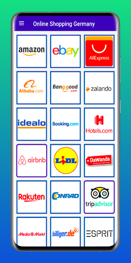 Online Germany Shopping App Screen 2