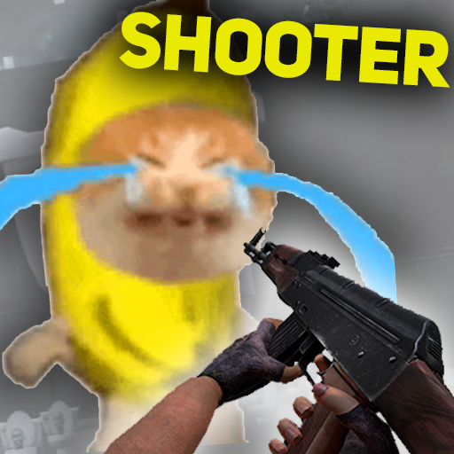 Happy BananaCat Shooter Attack