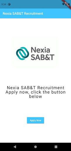 Android application Nexia SAB&T Recruitment screenshort