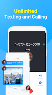 2nd Phone Number: Text & Call Screenshot