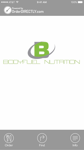 Android application Body Fuel Nutrition, Dundee screenshort