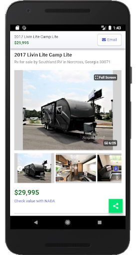 RV list Nw & Used RV Screen 3