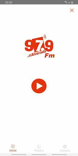 Android application Rádio Alvorada Rialma screenshort
