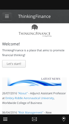 Android application ThinkingFinance screenshort