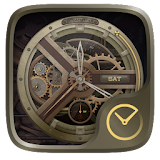 Steampunk GO Clock Themes icon