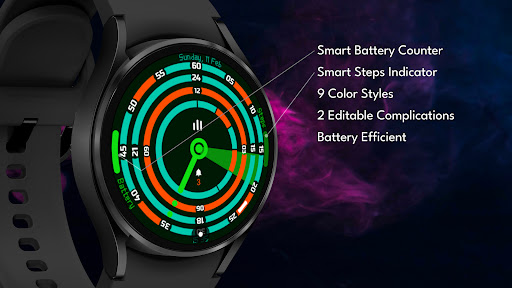 Screenshot of Bullseye Watch Face