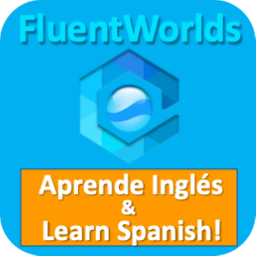 Immagine dell'icona FluentWorlds: Impara l'inglese