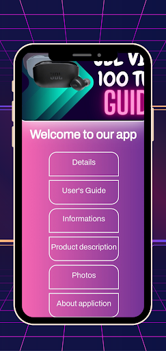 Android application JBL VIBE 100 TWS Guide screenshort