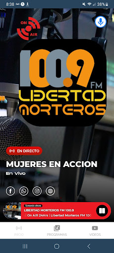 Libertad Morteros FM 100.9 Screen 2
