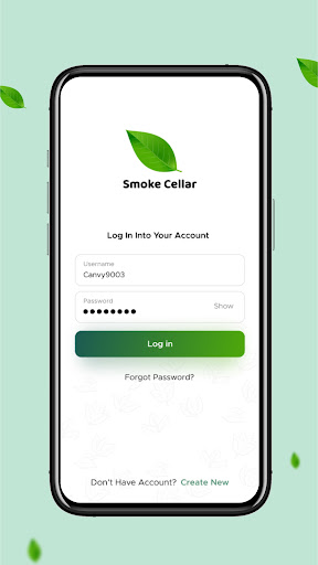 Android application The Smoke Cellar screenshort