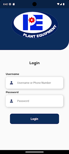 Android application PEC Check-in screenshort