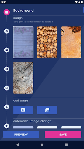 Android application Wood Sawdust Live Wallpaper screenshort