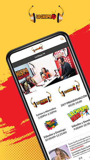 Android application La Chispa TV screenshort