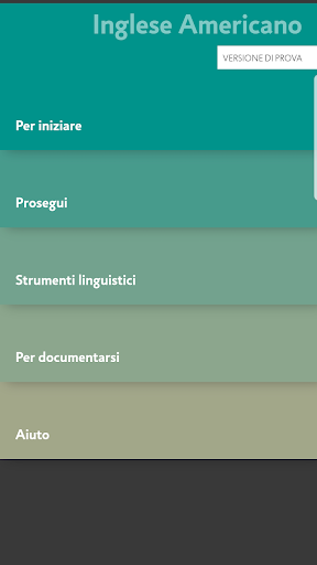 Android application Impara Inglese USA B2 Assimil screenshort