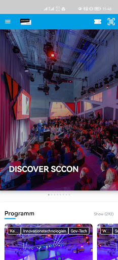 Android application Smart Country Convention screenshort