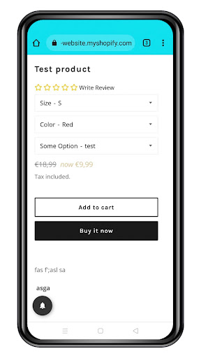 Android application Ampify Me screenshort