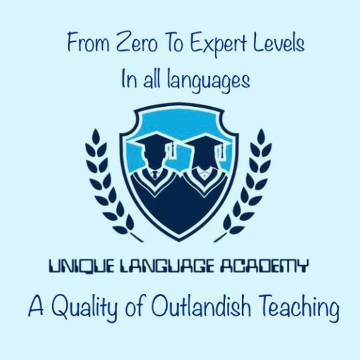 UNIQUE LANGUAGE ACADEMY logo