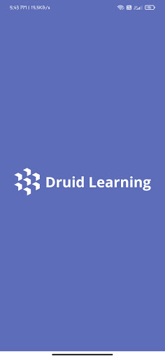 Android application Druid Learning screenshort