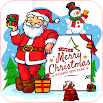 Cover Image of Download Merry Christmas Stickers Santa  APK