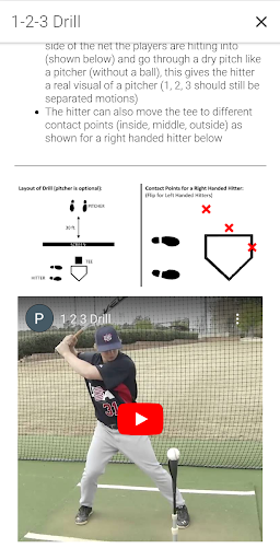 SBSF Trainings App Screen 3