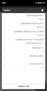 ClevCalc - Taschenrechner Ekran görüntüsü