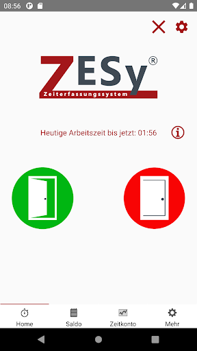 Android application ZESy-Mobile screenshort