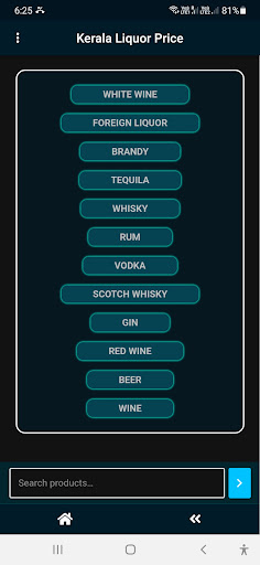 Android application Kerala Liquor Price (Bevco) screenshort