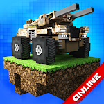 Cover Image of Скачать Игры про танки Blocky Cars онлайн 7.7.2 APK