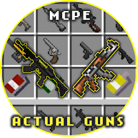 MCPE Actual Guns Mod