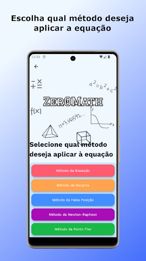 Zer0Math - Métodos Numéricos Screen 3