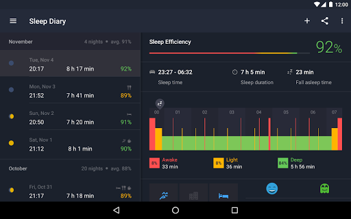 Runtastic Sleep Better: Sleep Cycle & Smart Alarm 2.6.1 APK screenshots 13