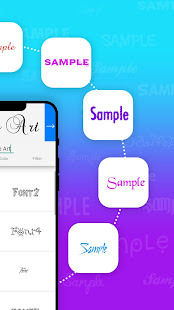 Name Art - Focus Filter - Name Card Maker 2.4 APK screenshots 4
