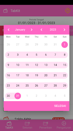 Tabungan Kita - TabKit Screen 2