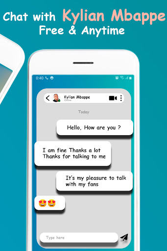 Fake call for Mbappe  chat