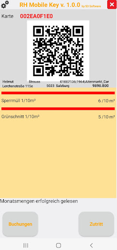 RH Mobile Key Screen 3