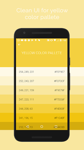 Color Palette Material