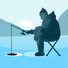 Ice fishing game. Catch bass. 1.2034