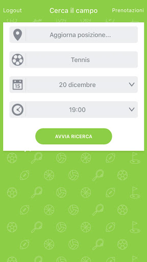 Android application Duepalleggi screenshort