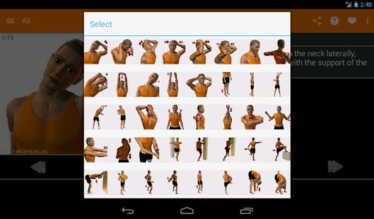 Stretching Routines Screenshot