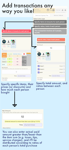 EZSplit : Easy Split Payments Screen 3