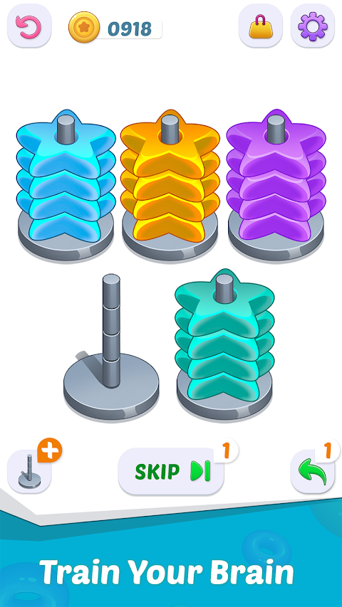 Hoop Stack - Color Sort Puzzleのおすすめ画像3