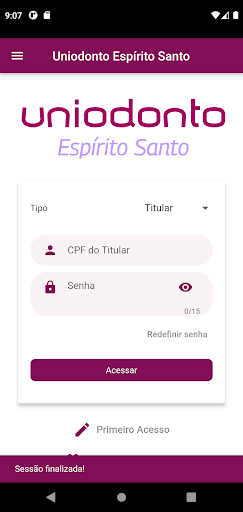 Uniodonto Espírito Santo Screen 2