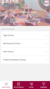 Screenshot 1 Willow Street Yoga android
