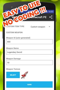 Mod Maker for Minecraft PE v1.9 Apk (Premium Unlock/Paid For Free) Free For Android 4