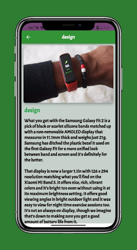Galaxy fit2 Guide Screen 3