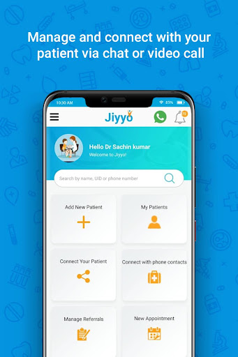 Android application Jiyyo - AI with Telehealth screenshort